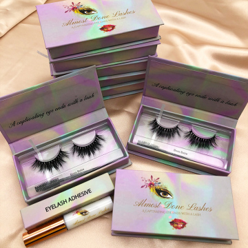 Customized Boxes for Qingdao Eyelash Vendor: Offering 10D Mink Lashes and Full Strip Eyelashes