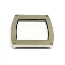 Stainless steel Tonneau caseback with mineral glass