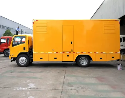 1suzu Rescue Vehicle Power Supply Truck for Emergency