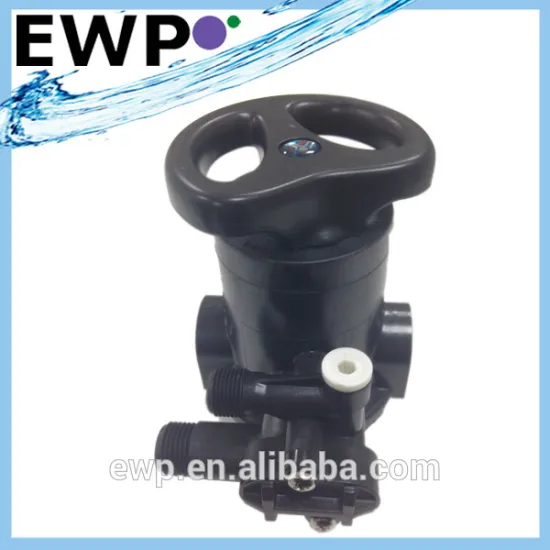 Manual valve for softener water
