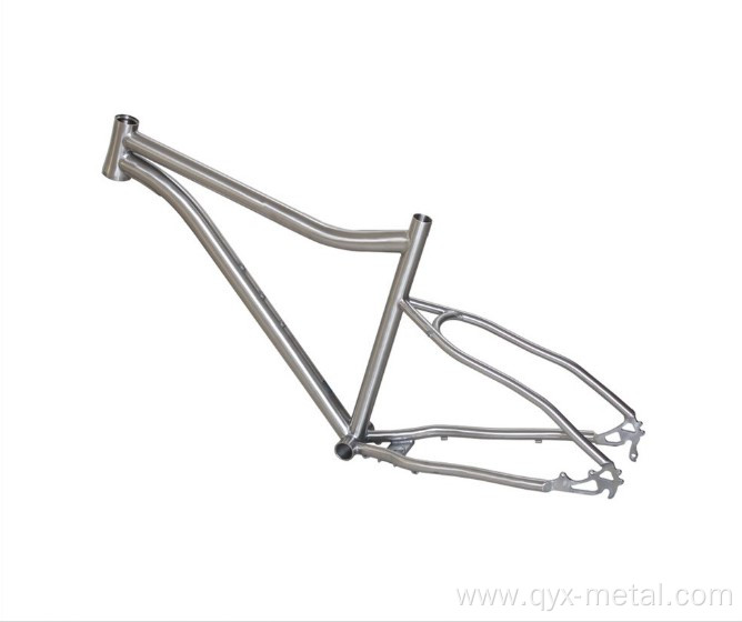 Light Weight High Flexibillity Titanium Bike Frame