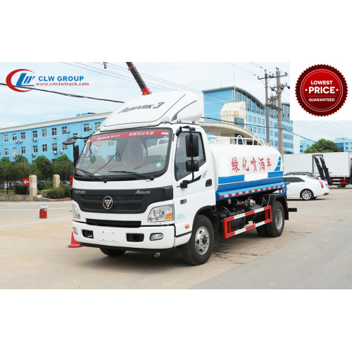 Brand New Cheap Price FOTON 5000litres water truck