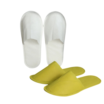 Customized Luxury Cotton Bathroom Slippers with Strict Process Requirements and Logo