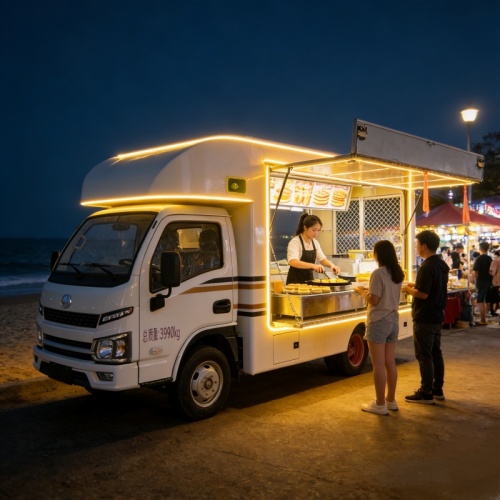 راه حل کامیون مواد غذایی بدون اجاره برای فروشندگان خیابانی