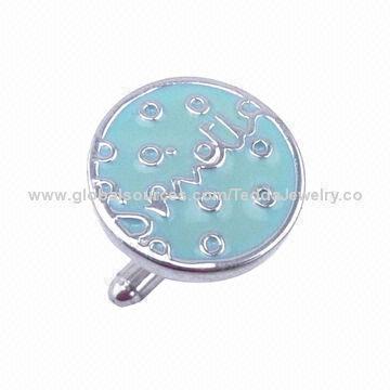 Fashion Jewelry, Made of Brass and Enamels, OEM and Small Orders Welcomed