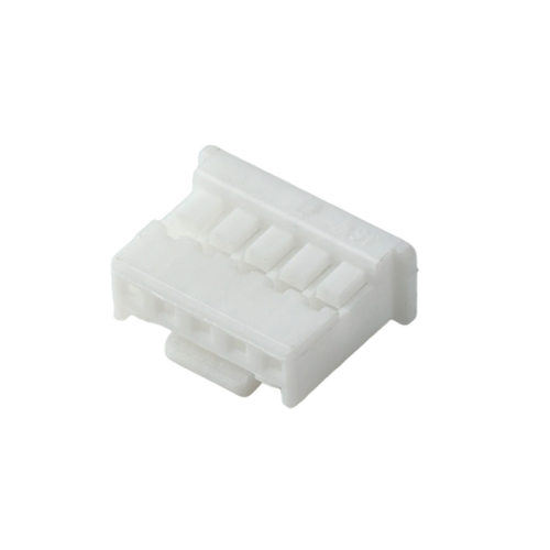 Conector de cable a placa blanco