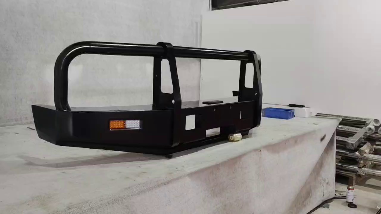 Steel Front Bumper Bull Bar for LC76 LC79