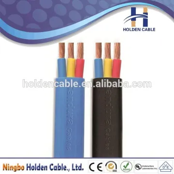 High quality flat rubber power submarine cable