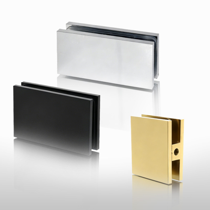 SVA-B023C1-B1 مشبك نحاسي صلب لباب زجاجي للاستحمام