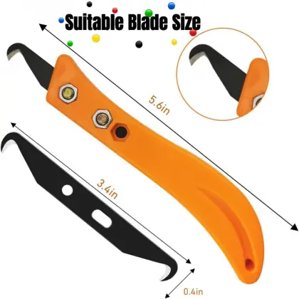 Hook Knife Blades for Regripping Golf Clubs