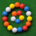 Pelota de golf de PU duradera para uso en interiores y exteriores