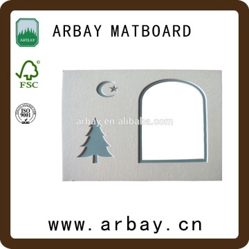 single layer mat board/ picture frame mount board/picture frame matboard