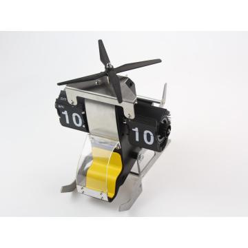 Adorable Helicopter Mode Flip Clock