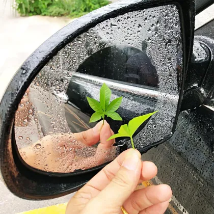 Clear Protective Anti-Fog Rain Water Rainproof Scratch Proof Car Films for Exterior Accessories and Mirrors