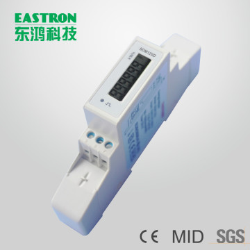 SDM120D,single phase kwh meter,watt meter