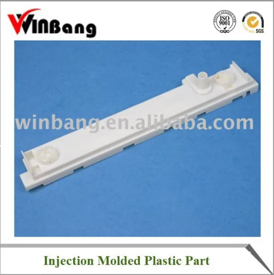 large injection molded plastic part