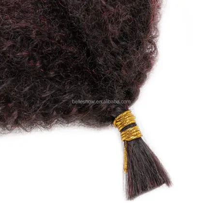 Hot sell Marley Afro Twist Synthetic Braiding Hair Crochet Extensions Small marley hair Afro Kinky Marley Braids