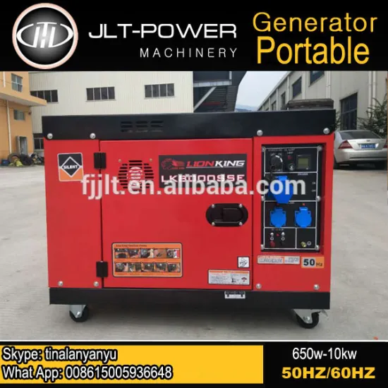 JLT POWER Diesel generator single phase 4 stroke 5500 watt generator