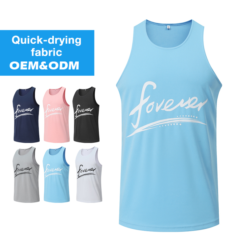 Men Sleeveless Workout Tank Top for Gym Training