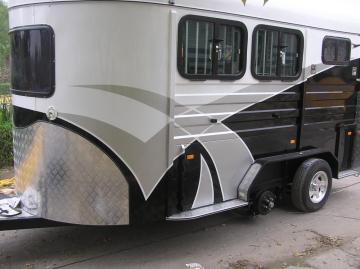 Standard Three Horse Angle Load Trailer