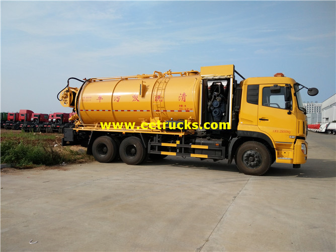 12000L Septic Vacuum Tank Trucks