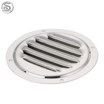 5'' Round Marine Hardware Ventilation Louvre Air Vent Grill Cover