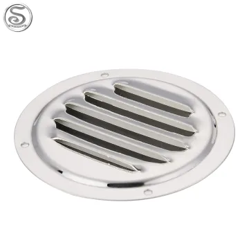 5'' Round Marine Hardware Ventilation Louvre Air Vent Grill Cover