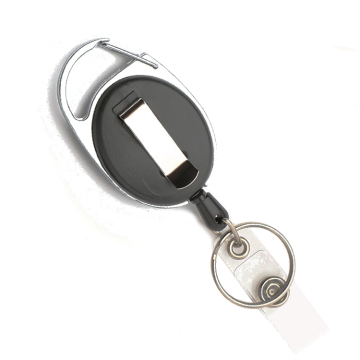 LFEDC Outdoor Fishing Hiking Camping EDC Retractable ID Card Badge Holder Keychain