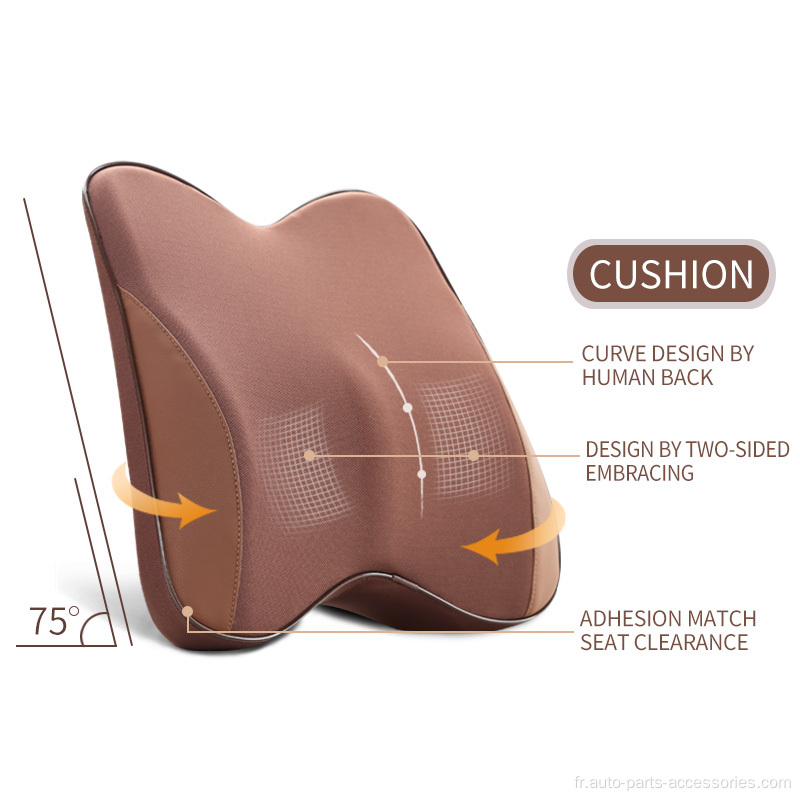 Mémoire de mousse de support de support Cushion Support lombaire