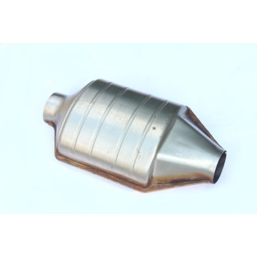 Oval Shape Ceramic Hi-Flow Performance Catalytic Converter