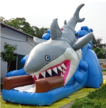 Inflatable Shark Slide