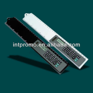 8 digits dual power 30cm/12"ruler calculator