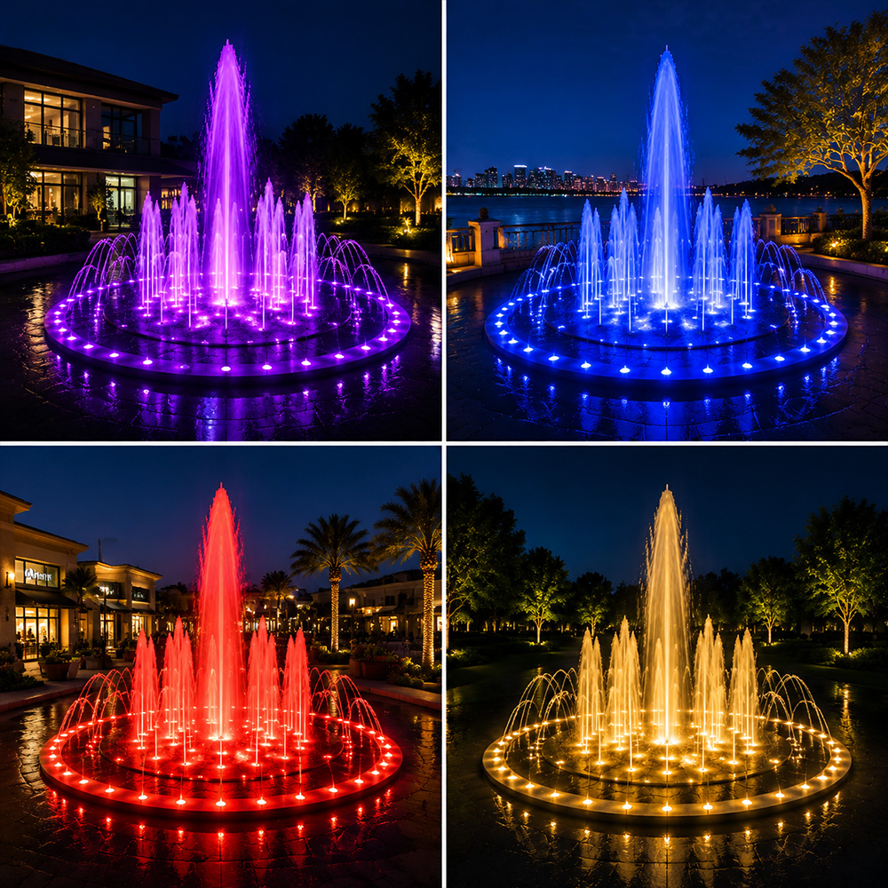 dry floor fountain