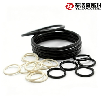 Pengedap O-Ring FFKM Hitam Putih Suhu Tinggi