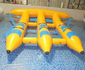 2017 Fun Water Sport Park adults inflatable flyfish 6 persons