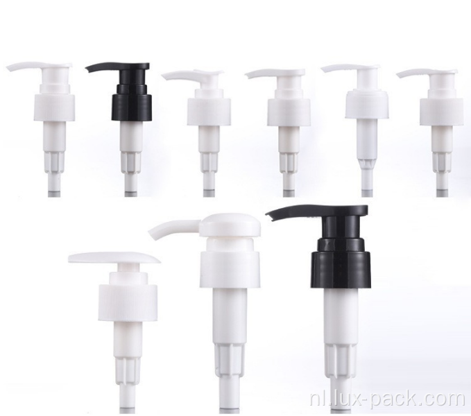 24 mm 28 mm pomplotion dispenser pomp plastic hand vloeibare dispenser lotionpomp met deksel