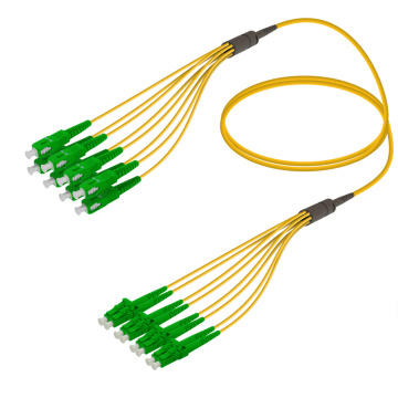Cable de distribución mini de 3.0 mm preferente de 8F con ventilador de 2.0 mm fuera