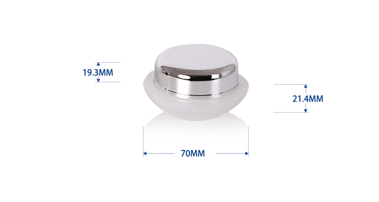15g Saucer Shape Cosmetic Acrylic Jar