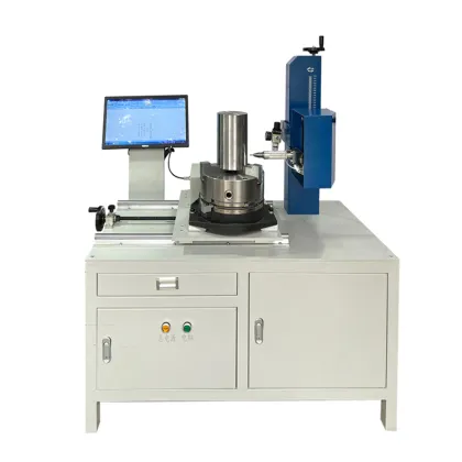 Chuck table flange rotary marking machine