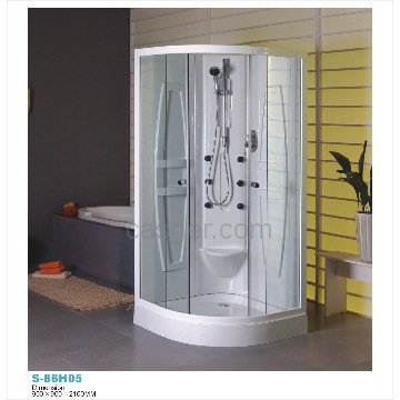 simple ABS back shower room,shower cabin,Glass Shower Door
