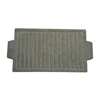 Natural Surface Lava Stone Plates Steak Grill Lava Stone Barbecue Board