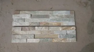 Four Strips Beige Natural Stone Veneer Stone