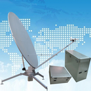 2.4m Aluminum offste flyaway antenna