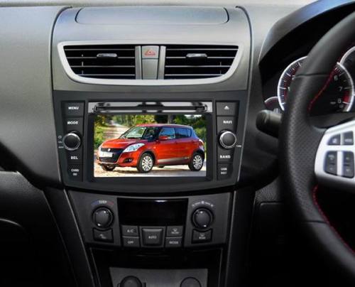 7" HD digital in-dash double din SUZUKI SWIFT car audio player with gps,TV,radio, bluetooth, iPOD