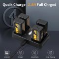 4PCS 9V 3600mWh باتری لیتیومی قابل شارژ با شارژر