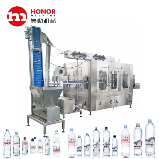 Factory Price Fully Automatic Plastic Bottle Pure Water Filling Plant