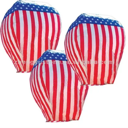 Supply Hot Sale United States national flag flying lantern