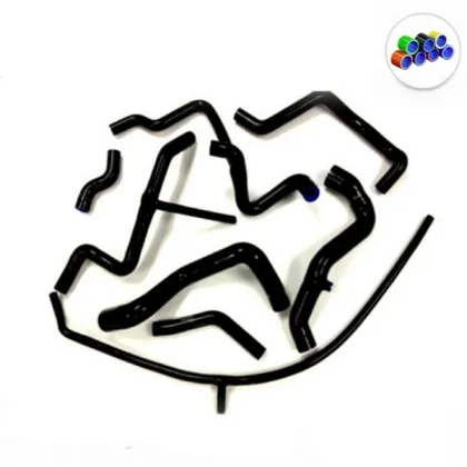 Red Radiator Silicone Coolant Hose Kit for VR6 Models