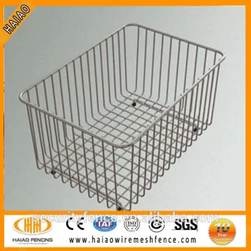 stainless steel bird cage wire mesh baskets and kitchen cooking basket