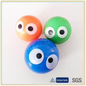 27mm size eys cartoon bouncy ball for kid